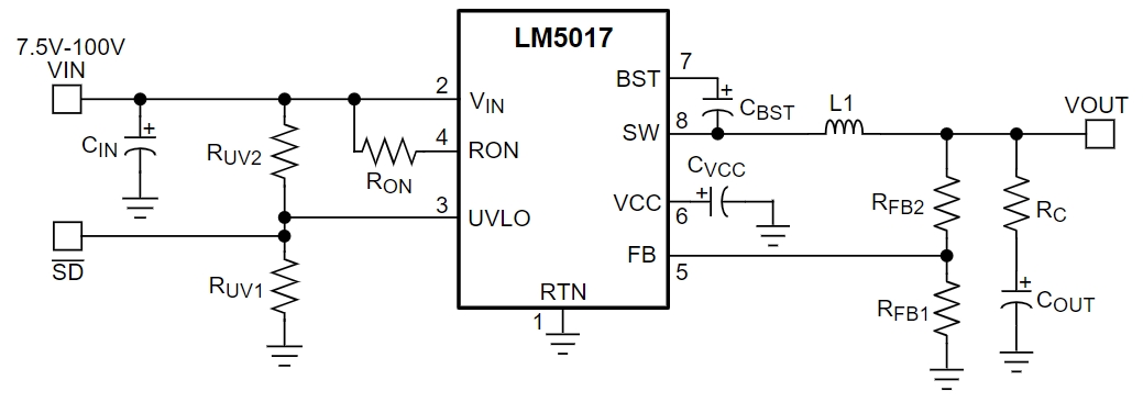 LM5017SDE NOPB